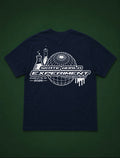 Short Sleeve Navy Blue and White SWE Tee